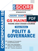 Polity Governance Mains Sampoorna May 2023