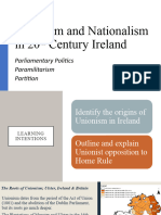 Unionism, Nationalism and Irish Independence