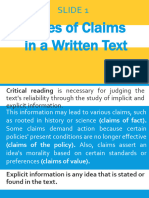Q3. L3. Types of Claims