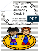 Classroom Community Check-In: Created by Carly Styleteachcreate