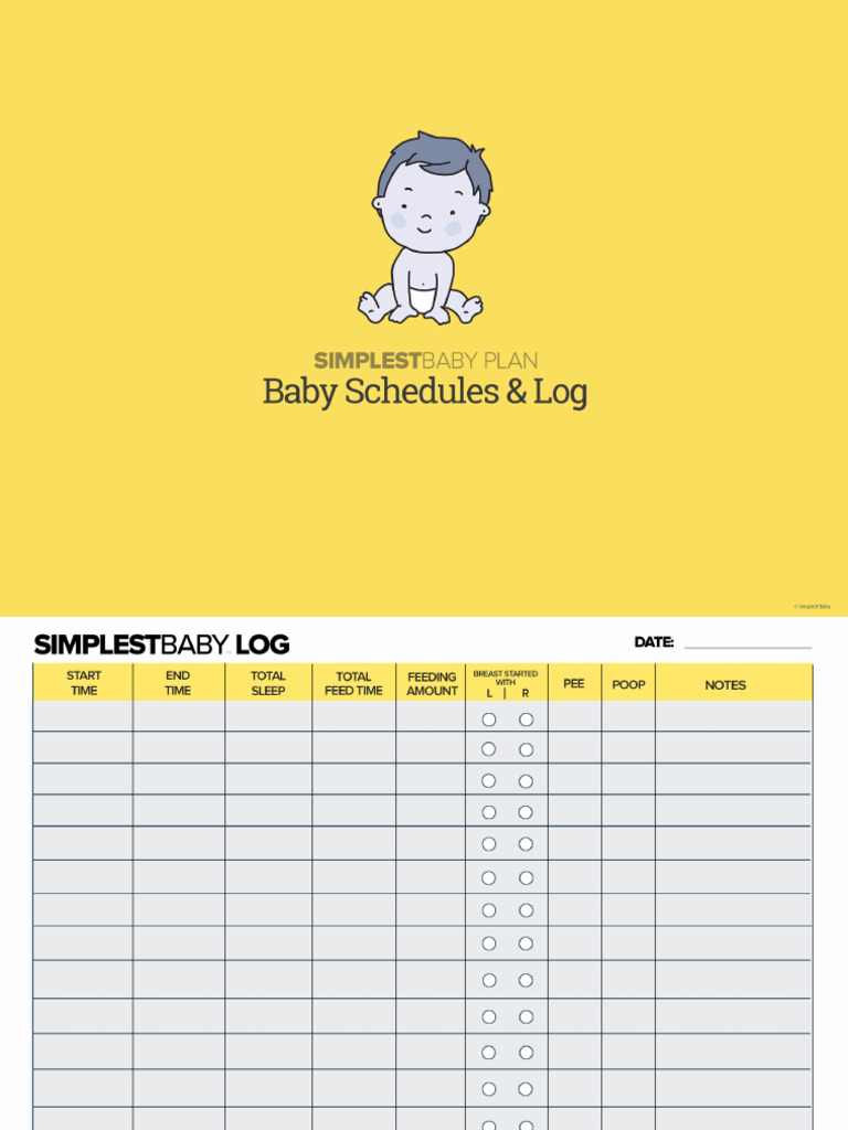 SimplestBabySchedule Logs 1021 | PDF