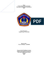 Tugas RPP Sosiologi - Evaluasi