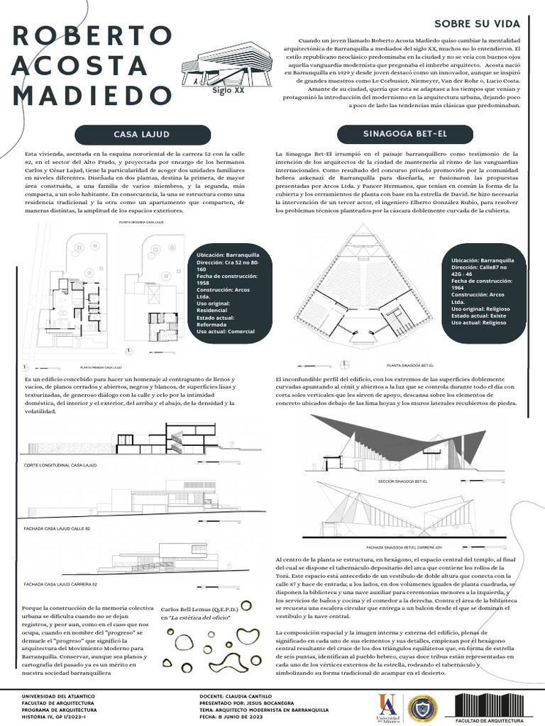 Infografía Acerca de Roberto Acosta Madiedo | PDF
