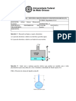 Questão 1 - Baseado Na Figura A Seguir, Determine