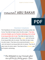 Hazrat AbuBakr Relation