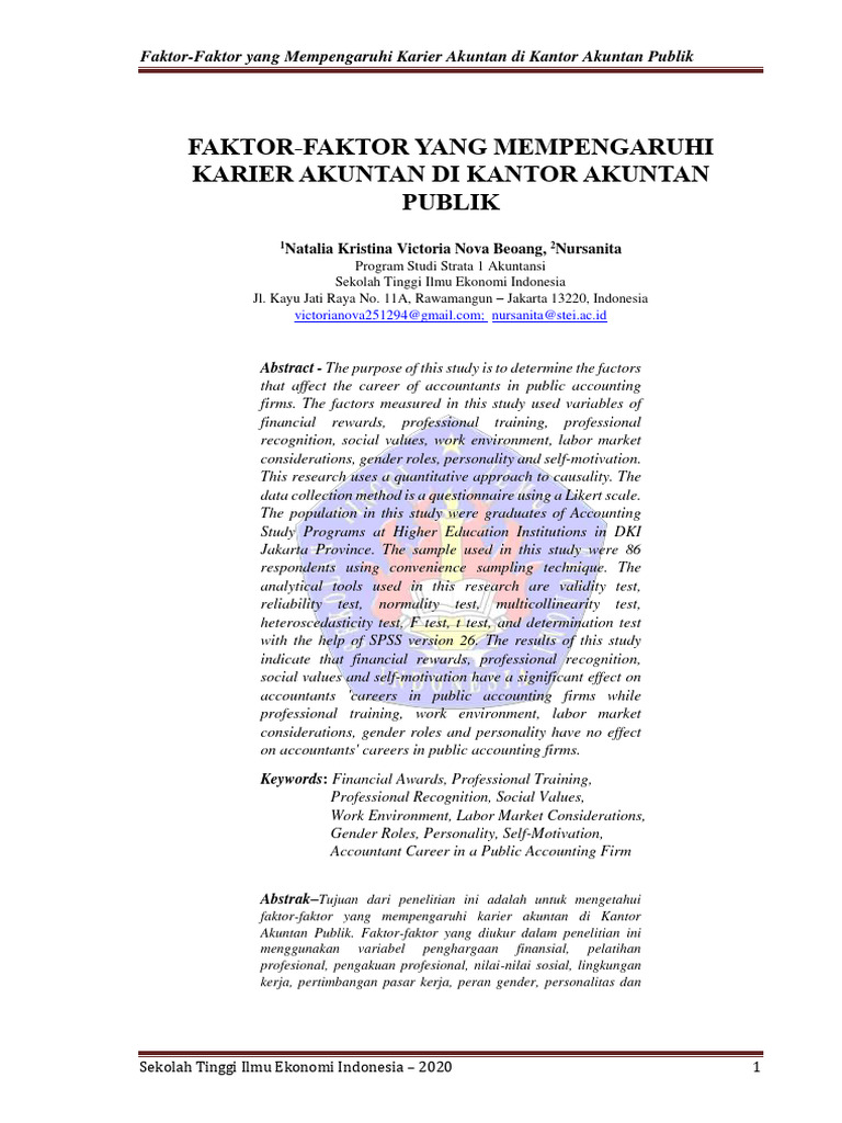 Artikel Indonesia 2020 Download Free Pdf Science Scientific Method