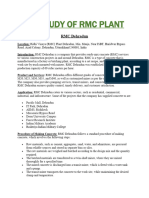 CASE STUDY OF RMC PLANT Report 1