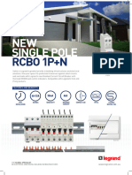 NEW Single Pole: Rcbo 1P+N