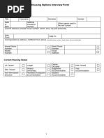 NEW Housing Application Form