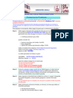 CEPRE-UNI Proceso de Inscripción Admisión 2024-2 - .