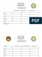 Criteria For Judging On 3 Events