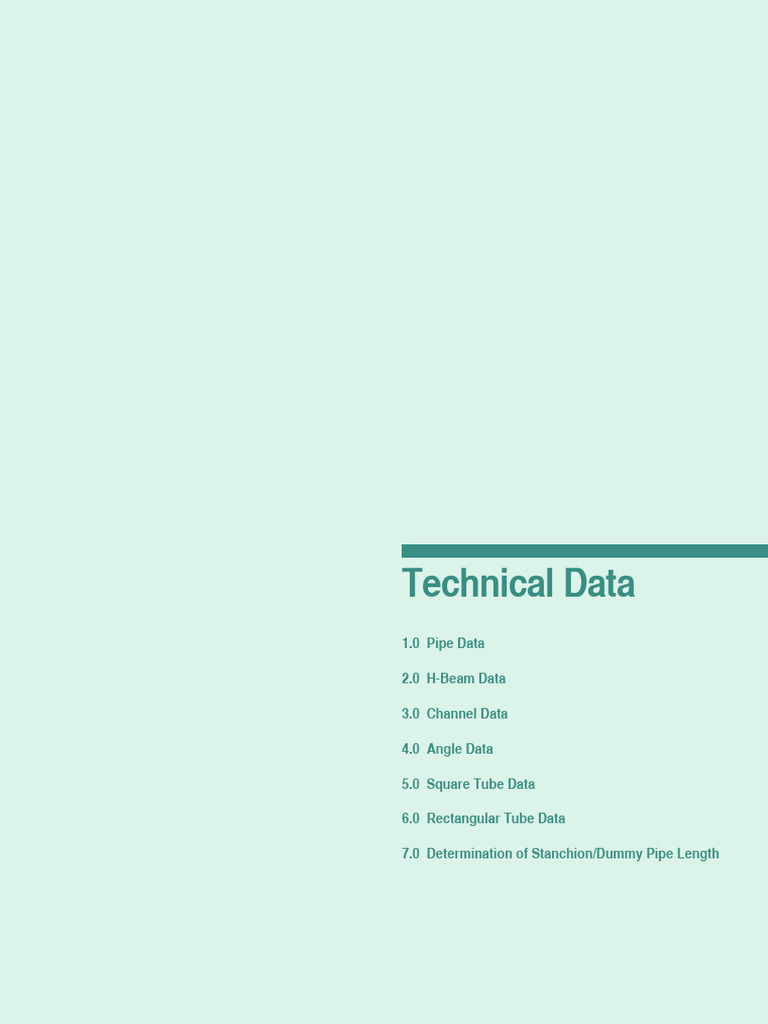 Technical Data 2018 Rev.3.1 | PDF | Mechanical Engineering | Plumbing