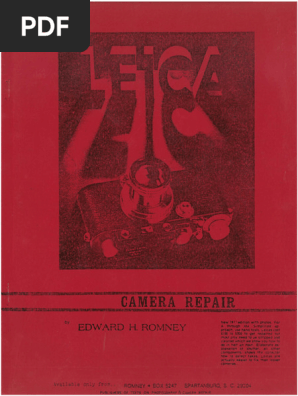 洋書 Leica CAMERA REPAIR HANDBOOK Leica Camera Repair Handbook: Repairing and Restoring