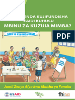 Green Belt Movement Family Planning Booklet Kiswahili