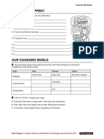 Interchange5thEd Level2 Unit09 Grammar Worksheet