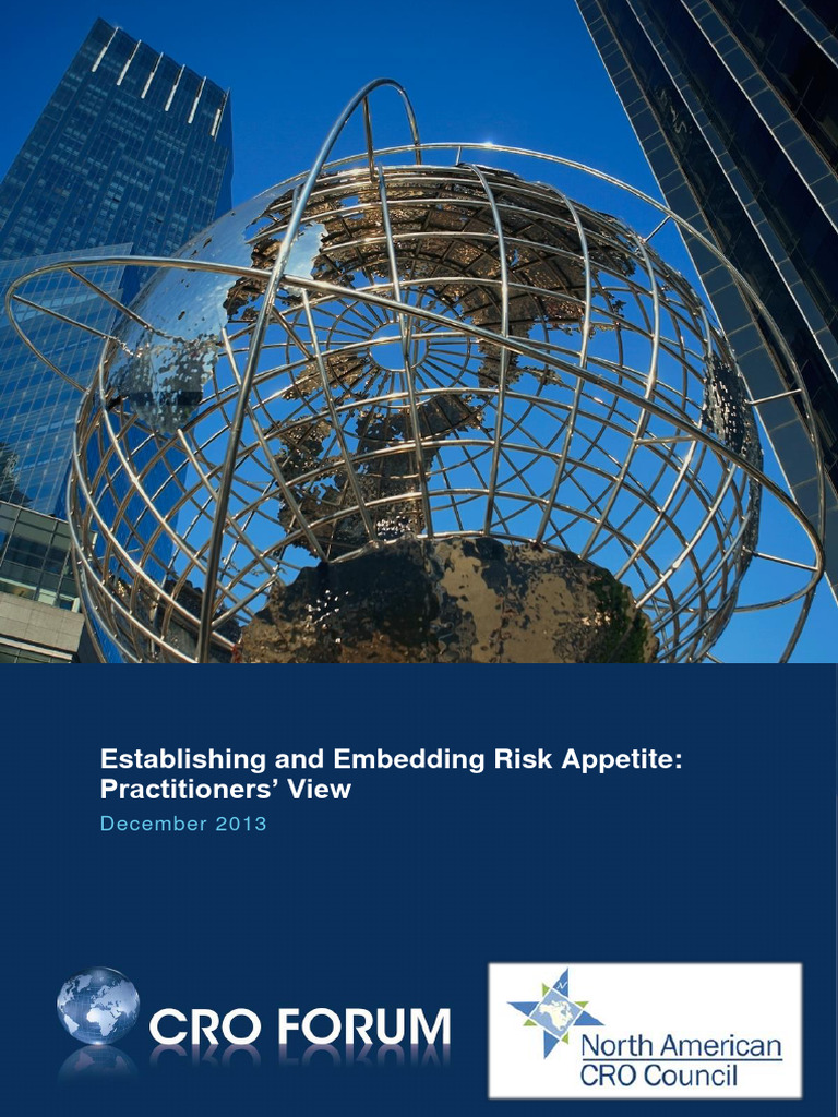 Risk appetite guidance pdf risk value at risk