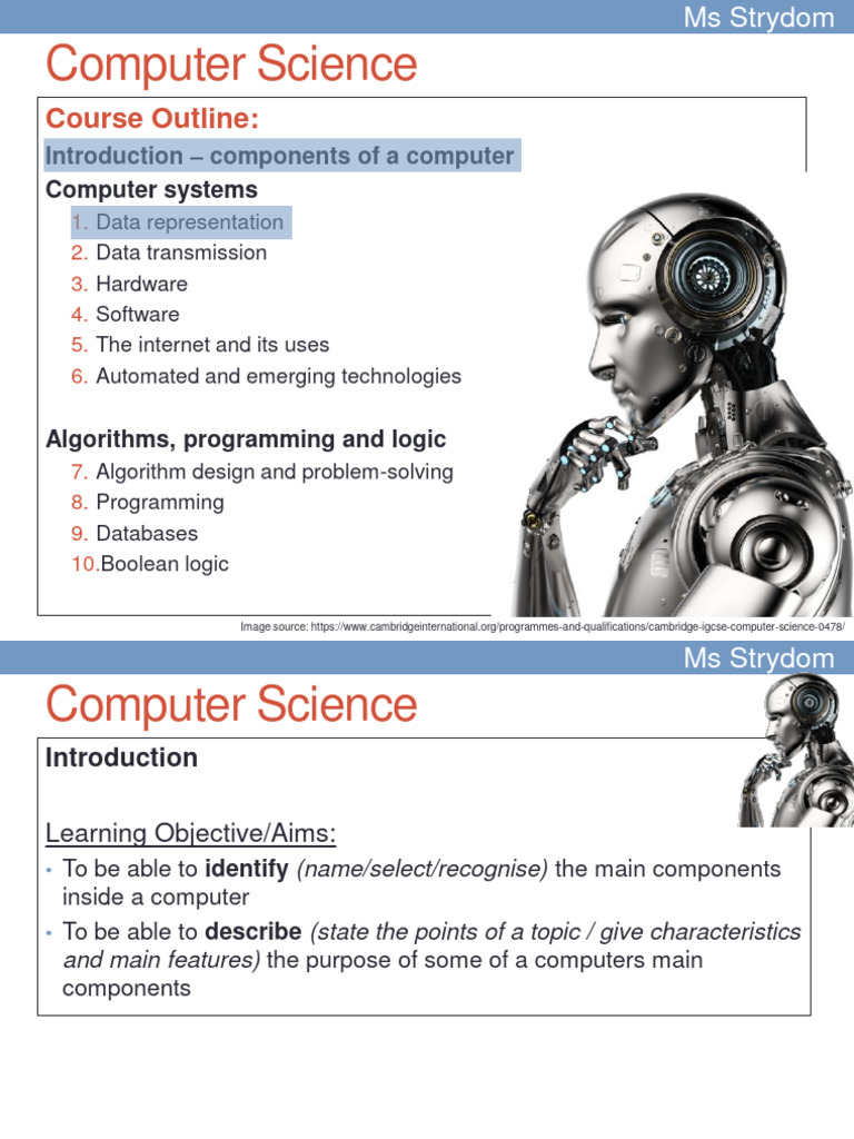 Computer Components and Functions Guide | PDF | Central Processing Unit ...