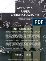 Paper Chromatography-Ejedio