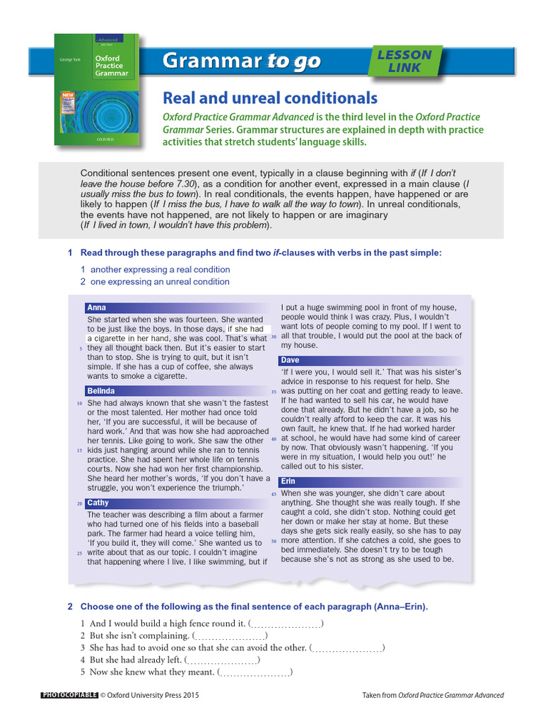 Advanced English Conditionals | PDF | Linguistics | Grammar