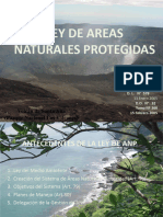 Ley de Areas Naturales Protejidas