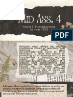 Mid Ass. 4 - Mangibunong