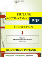 Topik 4 Piutang (Account Receivable)
