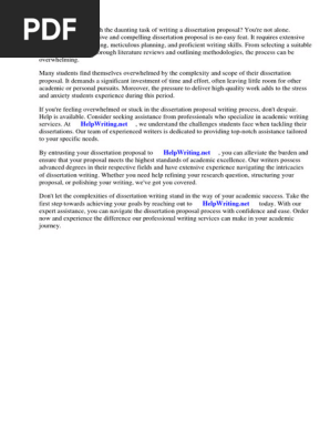 Dissertation Proposal Approval Form