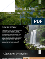 Environmental Change and Extinction