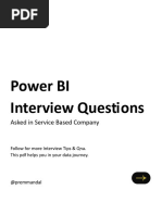 Power Bi Interview Questions