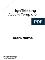 2.1. Design Thinking Activity Template