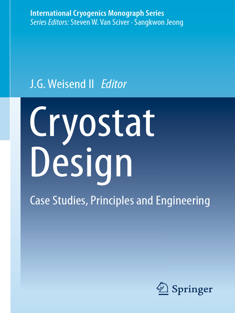 Cryostatdesign 2016 book download free pdf heat transfer physical