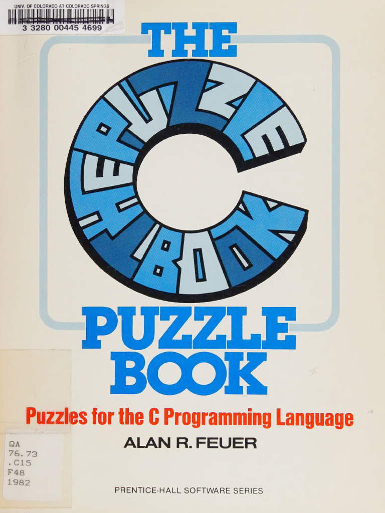 Prentice - Hall.the.c.puzzle - book.1982.SCAN DARKCROWN | PDF | Scope ...
