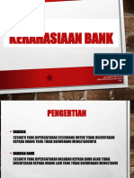 Kerahasiaan Bank