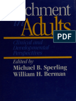 Attachment in Adults Clinical and Developmental Perspectives (Michael B. Sperling, William H. Berman