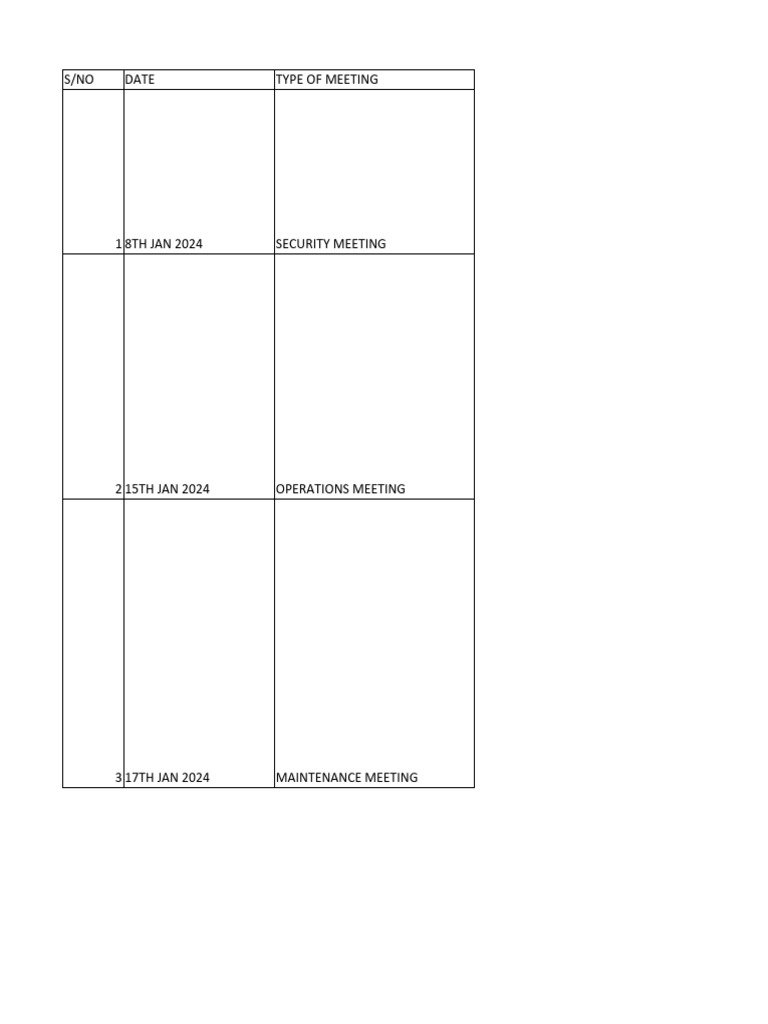 2024 meeting shedule pdf business