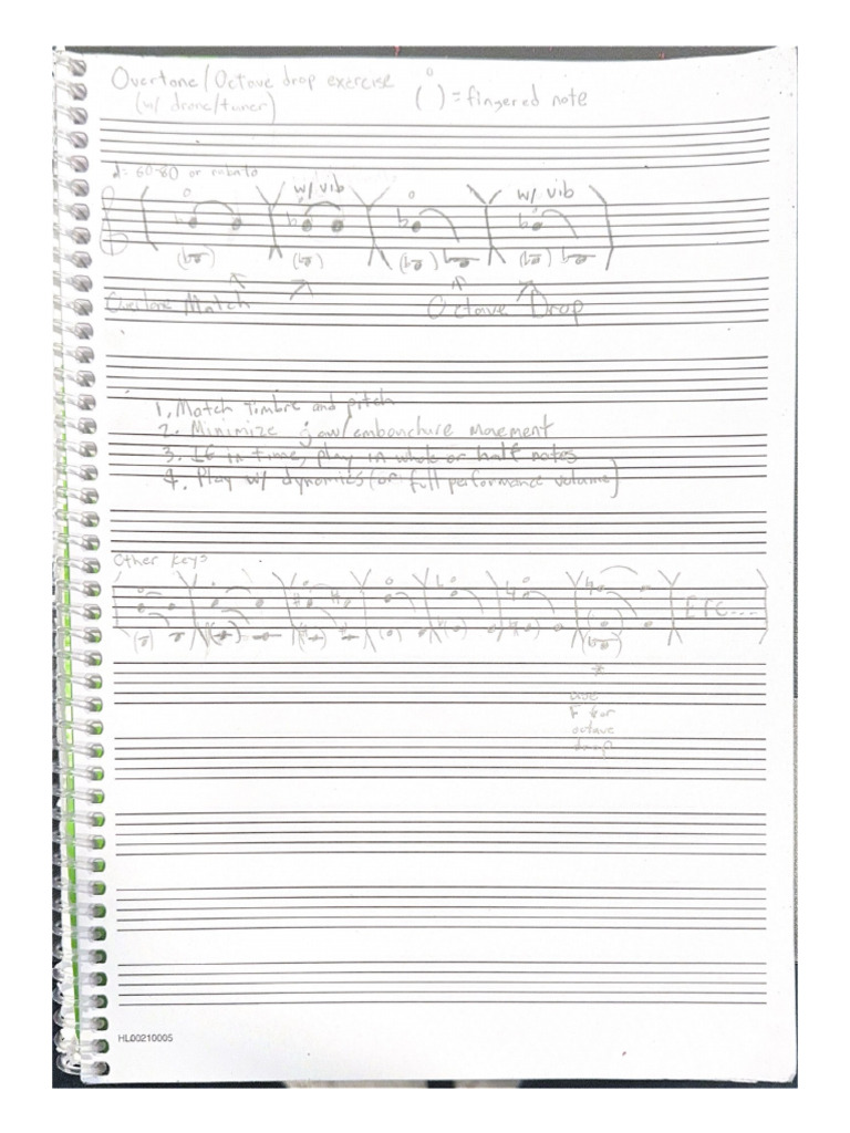Overtone Octave Drop | PDF