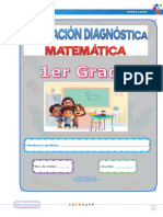 4.-Primer Grado Evaluación Diagnóstica - Matemática 2024 - Editora Quipus Perú