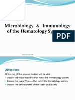 Microbiology and Imminology of The Hematology System
