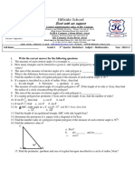 3rd Quarter Math Worksheet 1.1