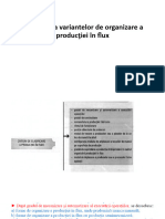 Clasificarea Variantelor de Organizare A Producţiei În Flux