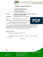 Informes #074 - Declaracion Jurada de Bienes y Rentas Vila
