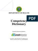 DOH Competency Dictionary