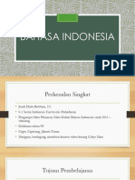 Pertemuan Pertama Bahasa Indonesia