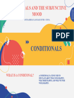 Conditionals and The Subjuntive Mood
