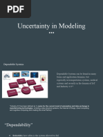 Uncertainty in Modeling