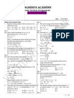 Conic Section Assignment (10!07!2021) T.