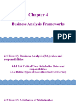 PMI Ready - 4.0 Business Analysis Frameworks (Day 4)