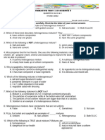 Summative Test 1 in Science 6 Q1 Lesson 1 and 2