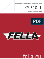Fella KM310TL - DE - FR - GB OP Manual