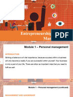 N5 Entrepreneurship Business Management
